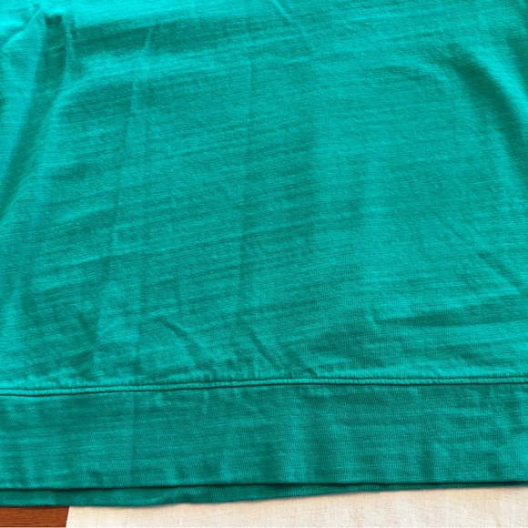 LOFT Emerald Green Elevated Sweatshirt Sz XL - Picture 3 of 6